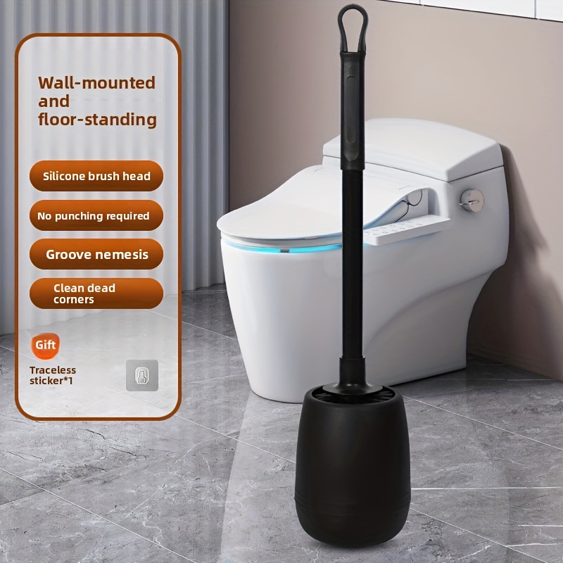 Home Bathroom Cleaning Kit - ​ 다기능 환기형 변기솔 세트-벽걸이형 및