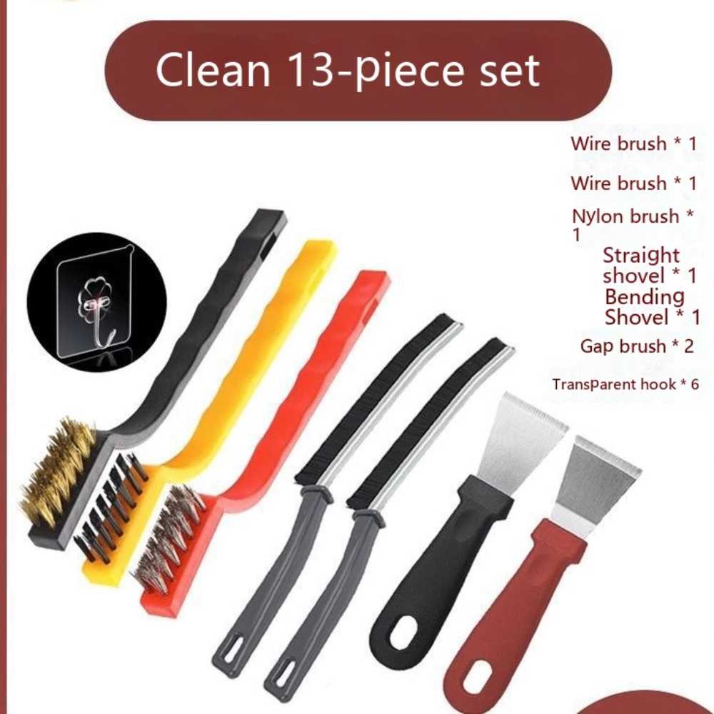 Home Bathroom Cleaning Kit - 5/8/13 주방 청소 브러시 ​​세트, 작은
