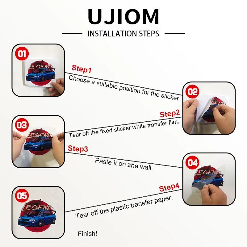 UJIOM Yarichin 클럽 장식 포스터 홈 침실  - Home Bathroom Wall Tiles 리뷰 및 가격