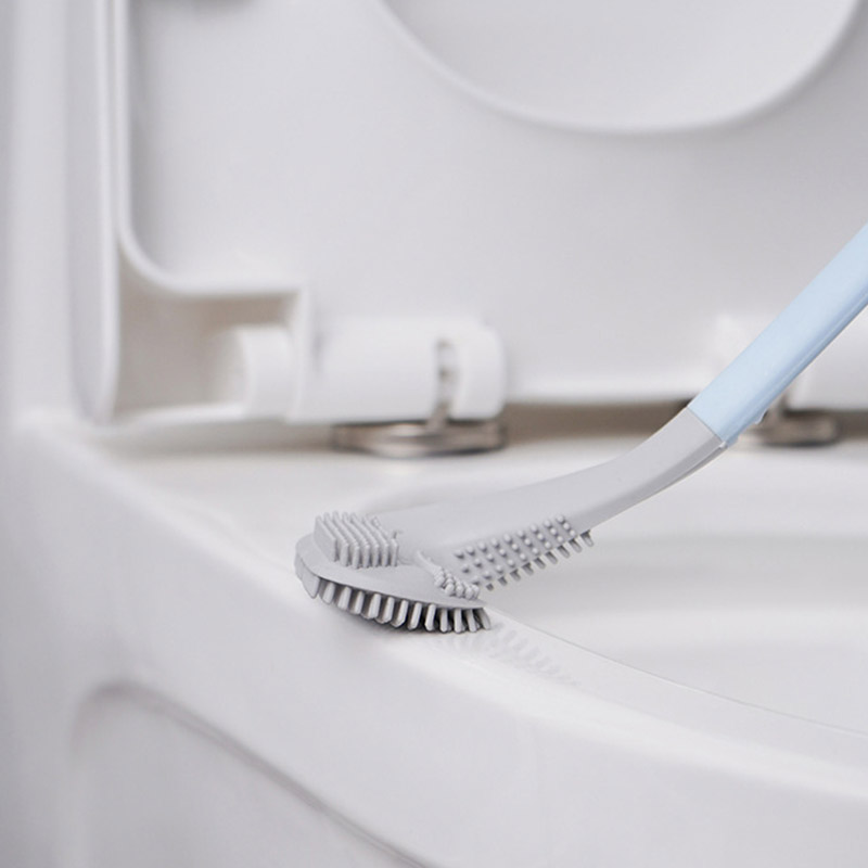골프 긴 처리 된 실리콘 화장실 브러쉬 홀더 세트 없음 - Home Bathroom Cleaning Kit 리뷰 및 가격
