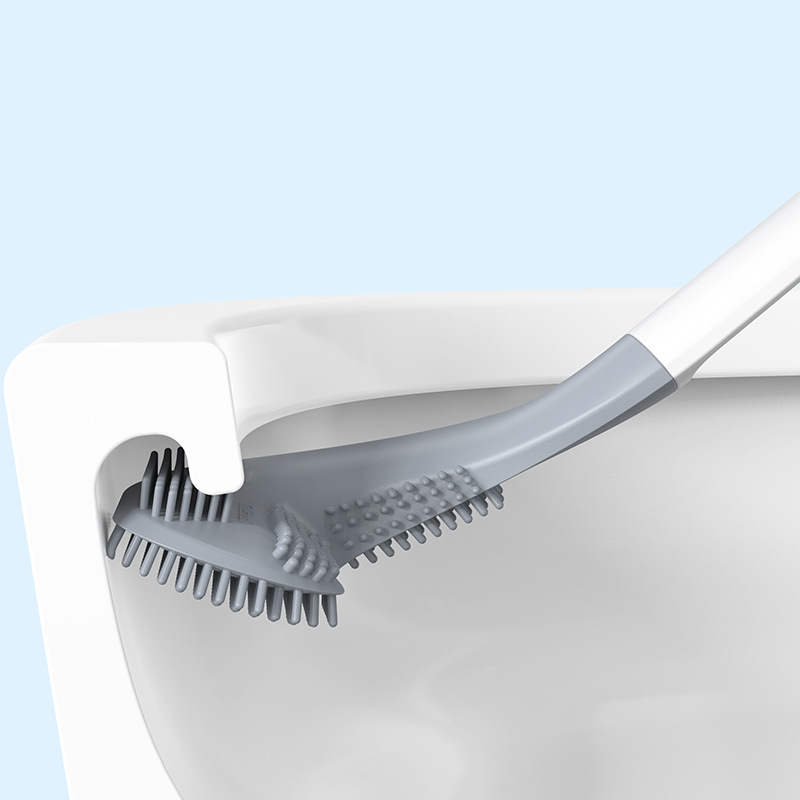 골프 긴 처리 된 실리콘 화장실 브러쉬 홀더 세트 없음 - Home Bathroom Cleaning Kit 리뷰 및 가격