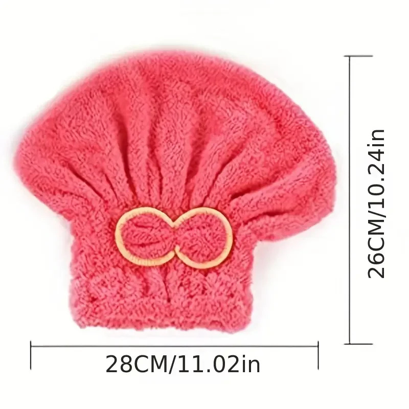 빠른 건조 헤어캡 여성용 나비넥타이 목욕 모자 마이크로 - Home Bathroom Equipment 리뷰 및 가격
