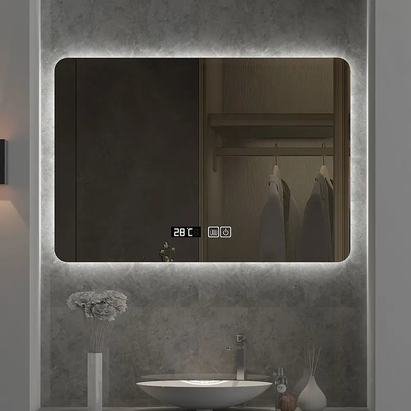 24x32인치 사각형 LED 욕실 거울 김서림 방지 터 - Bathroom Mirror Led 리뷰 및 가격