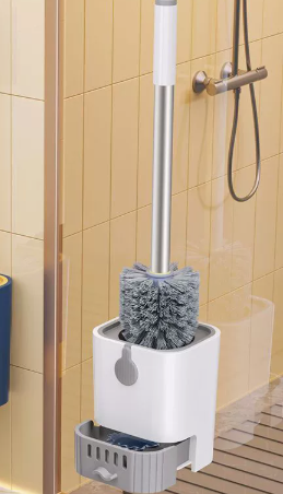 홈피쉬 벽걸이형 변기 브러시 세트(홀더 포함) 긴 손잡 - Home Bathroom Cleaning Kit 리뷰 및 가격