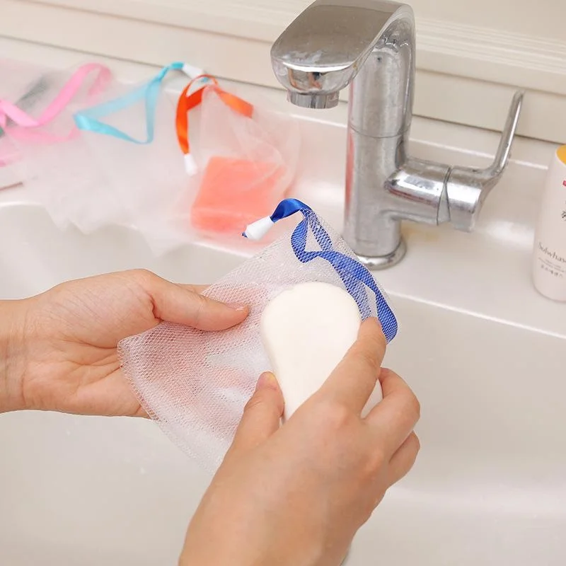 10 개/대 휴대용 깨끗한 거품 메쉬 가방 샤워 세척  - Home Bathroom Cleaning Kit 리뷰 및 가격