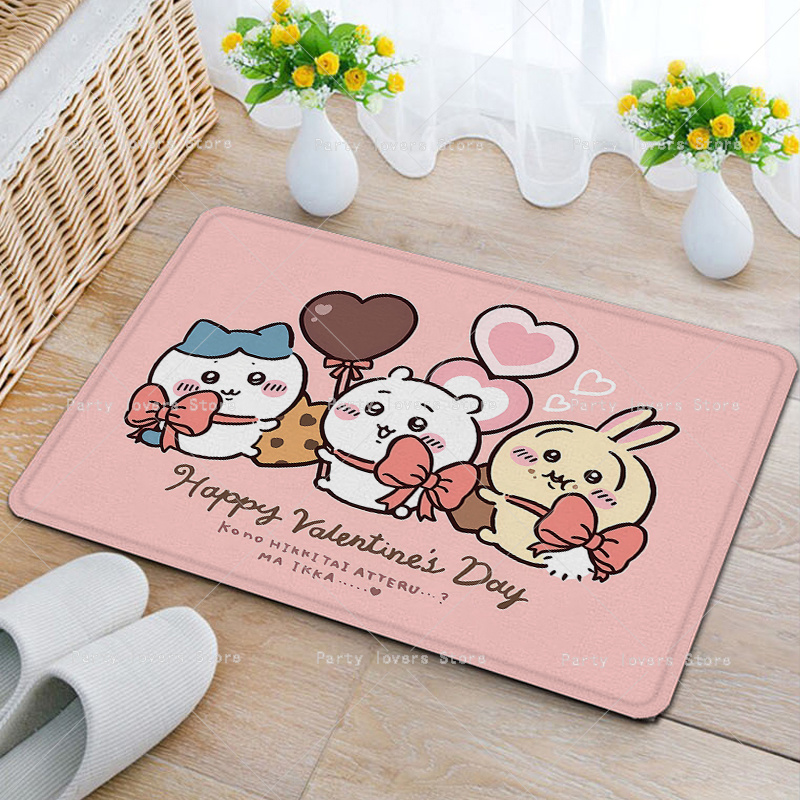 애니메이션 Chiikawas 플란넬 카펫 애니메이션 미 - Home Bathroom Mats 리뷰 및 가격