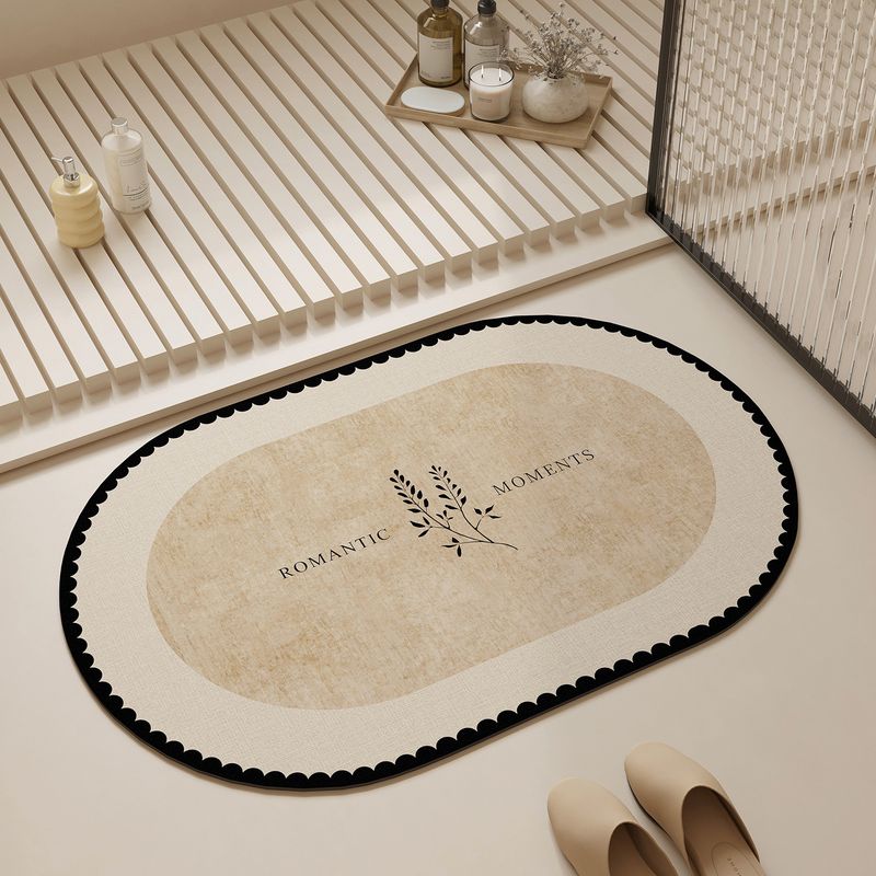 VIKAMA 구름결 무늬 모양의 욕실 매트, 초흡수성  - Home Made Bathroom Vanity 리뷰 및 가격