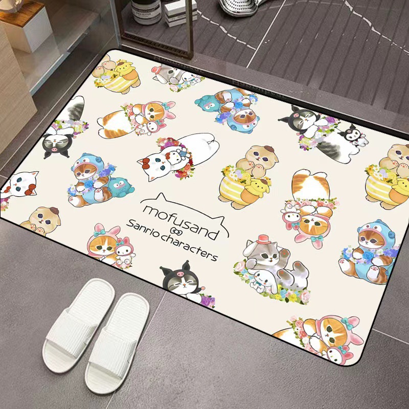 모푸산드 만화 디아토마이트 흡수 바닥 매트 미끄럼 방지 - Home Bathroom Mats 리뷰 및 가격
