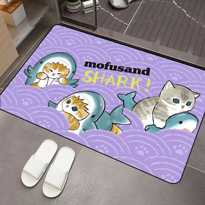 모푸산드 만화 디아토마이트 흡수 바닥 매트 미끄럼 방지 - Home Bathroom Mats 리뷰 및 가격