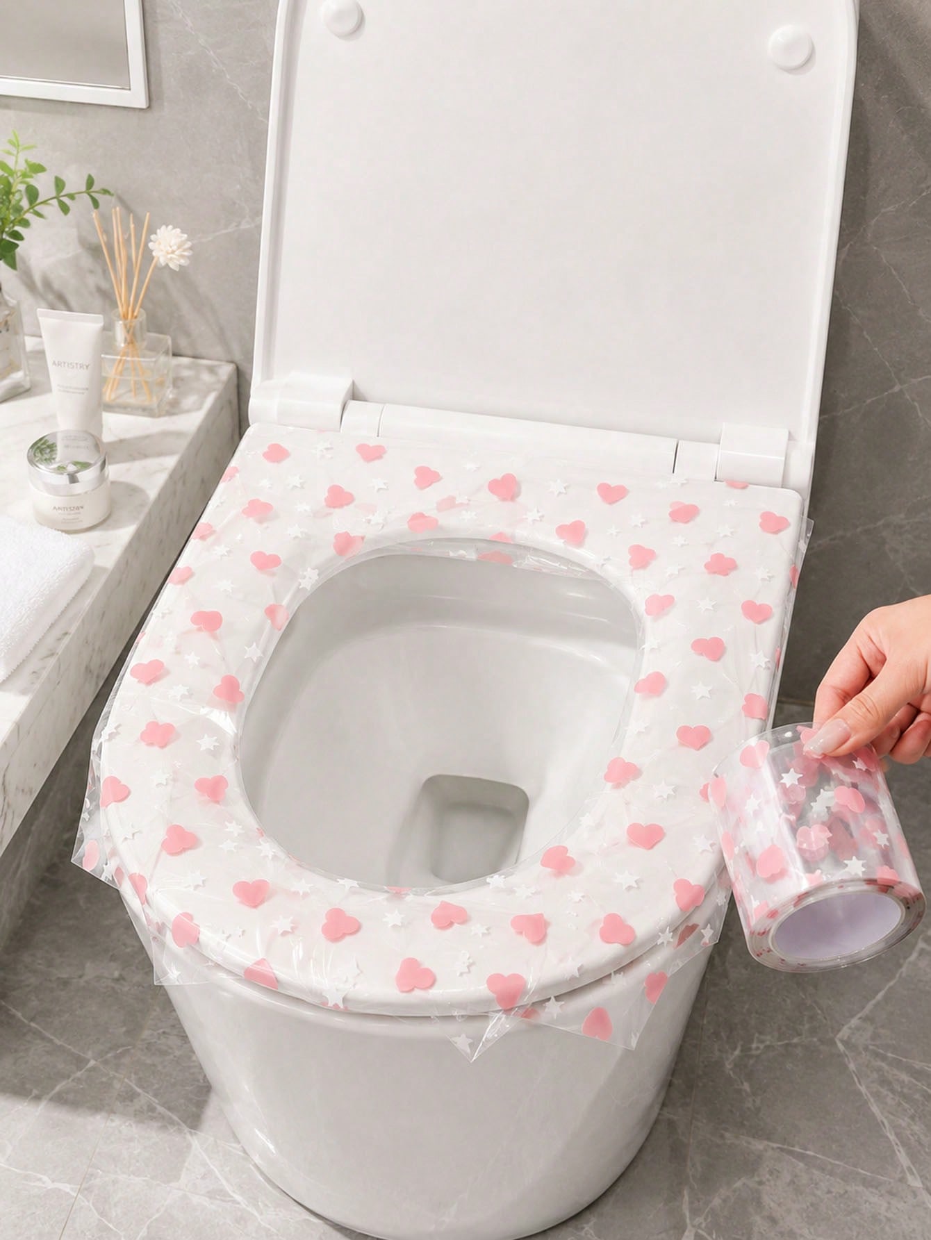 133개/롤 일회용 변기 시트 커버, 방수 변기 시트  - Home Bathroom Equipment 리뷰 및 가격