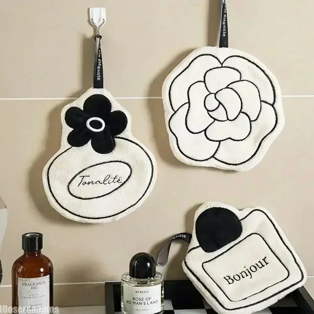 새로운 이중 두께 핸드 타올 홈 편리한 교수형 빠른 건 - Home Bathroom Mats 리뷰 및 가격