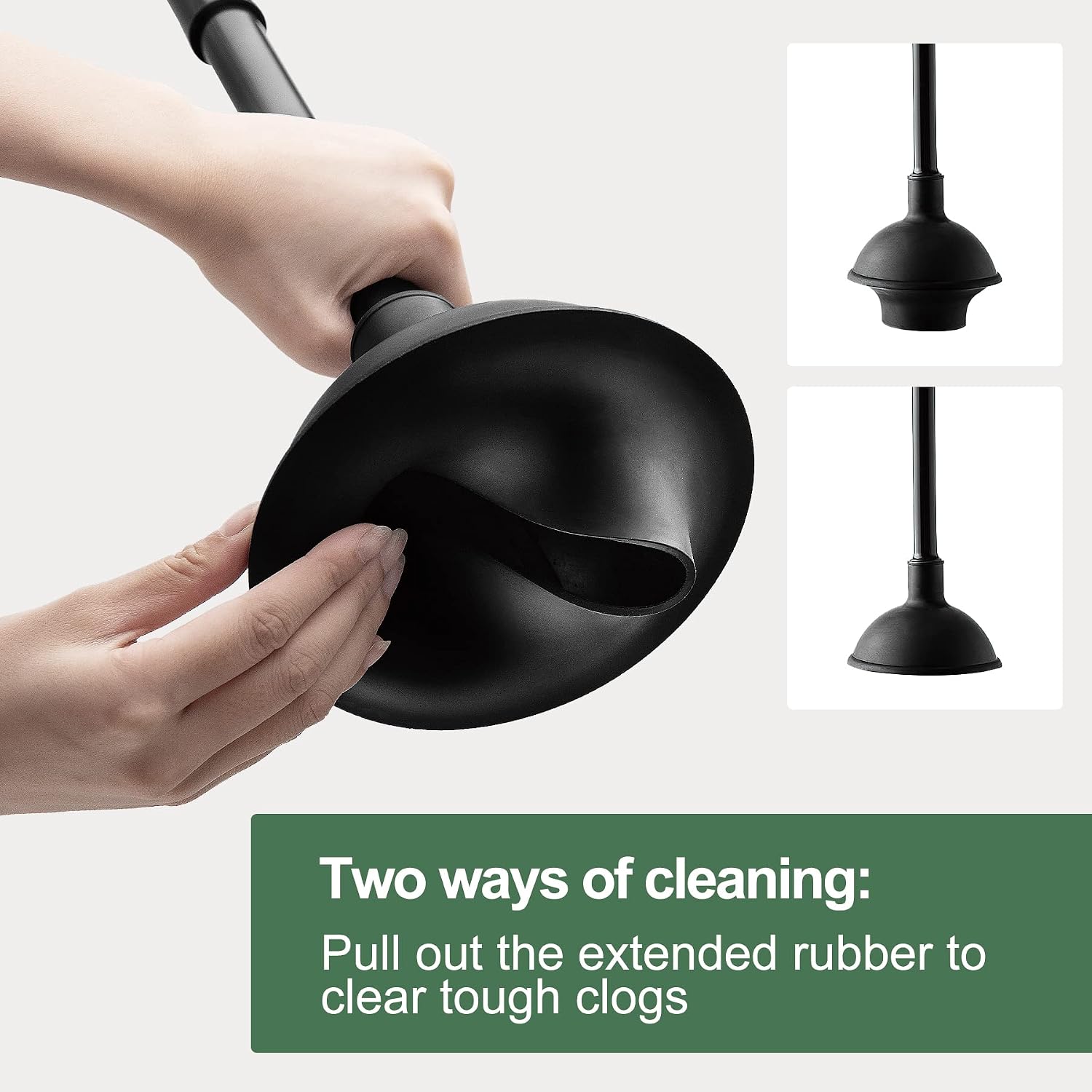 2 in 1 변기솔 및 플런저 세트, 실리콘 브러시 헤 - Home Bathroom Cleaning Kit 리뷰 및 가격