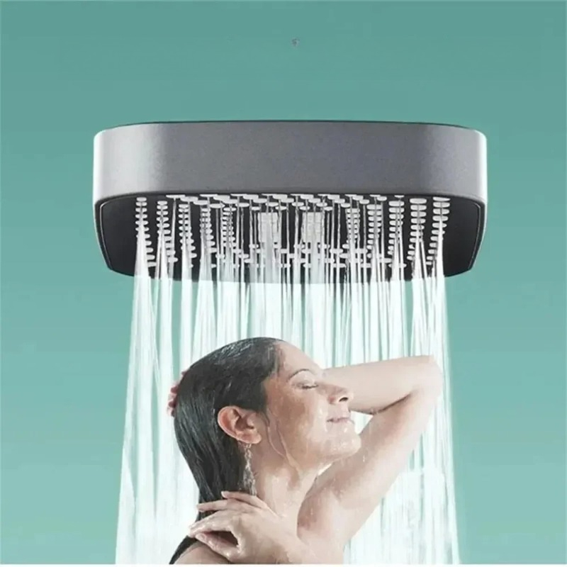 조절 가능한 3단계 고압 샤워헤드 대용량 절수 레인폴  - Home Bathroom Equipment 리뷰 및 가격