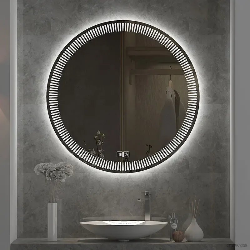 24인치 원형 LED 욕실 거울 김서림 방지 터치 컨트 - Bathroom Mirror Led 리뷰 및 가격