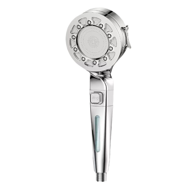 고압 샤워 헤드 물 절약 4가지 모드 샤워 헤드 조절  - Home Bathroom Equipment 리뷰 및 가격